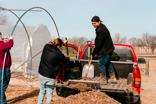 Shoveling